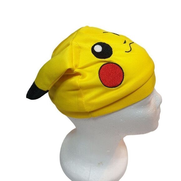 Pokemon Pikachu Beanie Hat with Ears and Arm Warmers Apparel NWOT - Picture 6 of 8